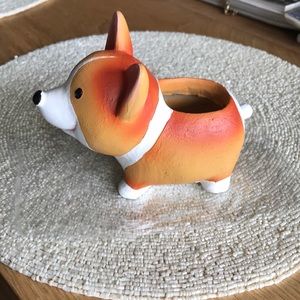🆕🐕 Corgi Plant Holder